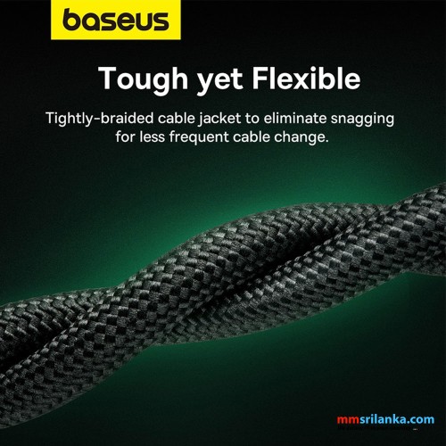 Baseus 3Meter High Speed CAT8 40Gigabit Ethernet Nylon Braided Cable (6M)